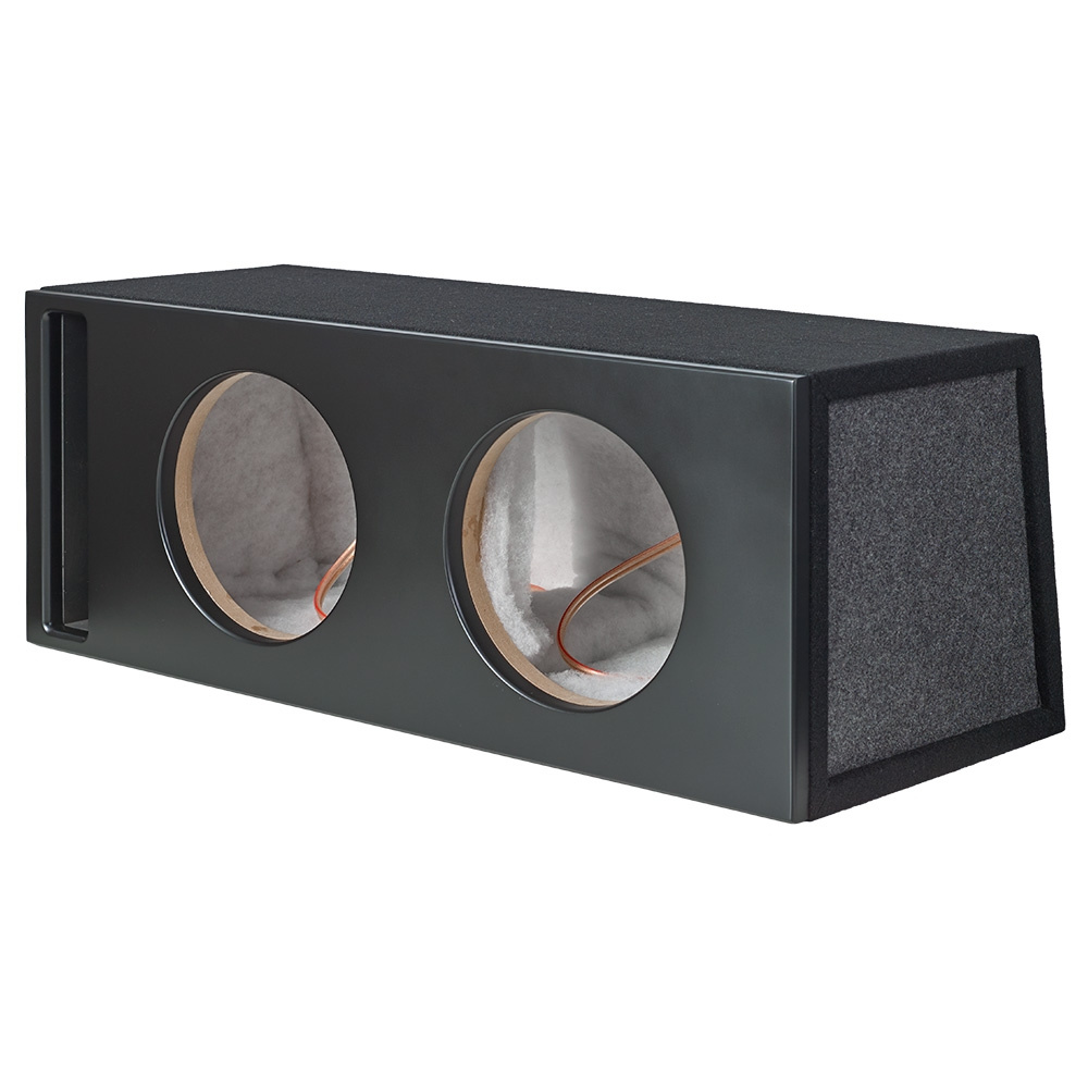 Portet 2x10 tommers Comp-boks med 2 stk GAS MAX S2-10D2