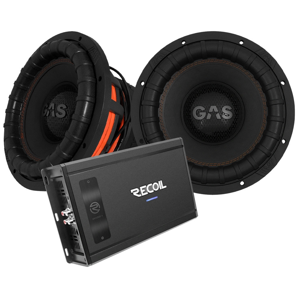 2-pakning GAS MAX S2-12D1 med Recoil DII 5000.1, 2x12