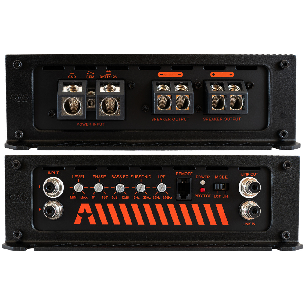 GAS MAX S2-12D2 & MAX A2-2500.1DL, basspakke