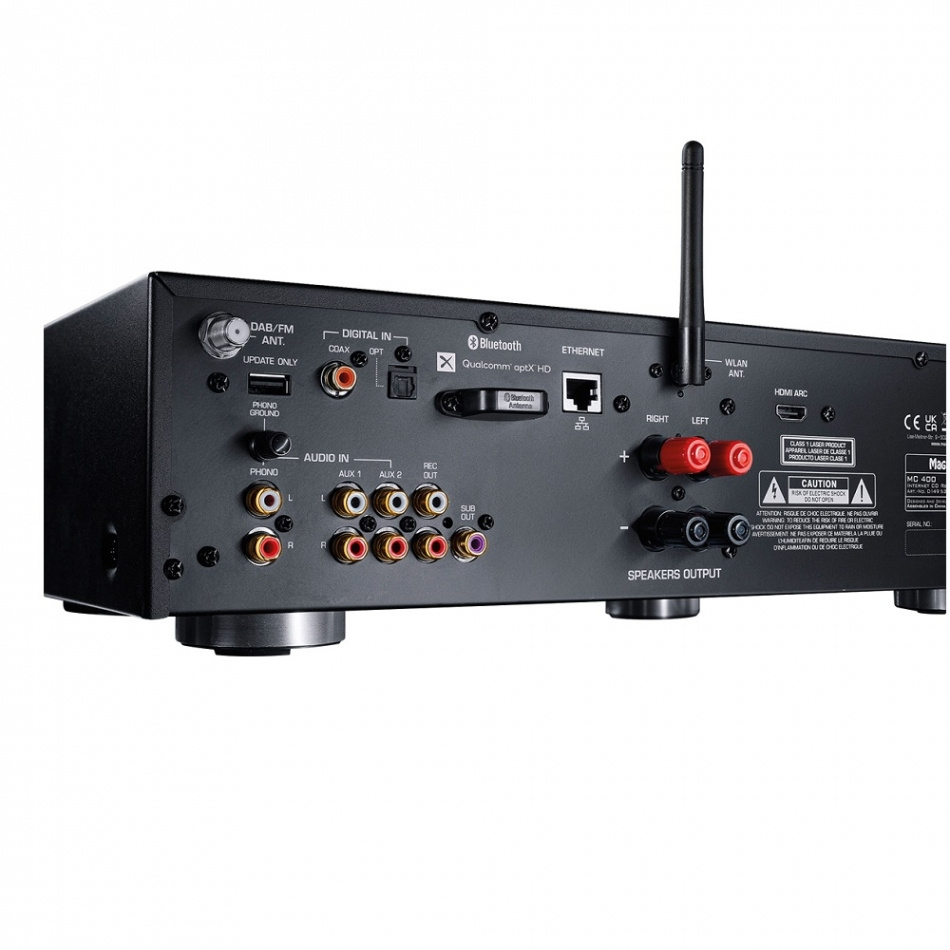 Magnat MC400 & Signature S603 Svart Stereopakke Stativhøyttalere