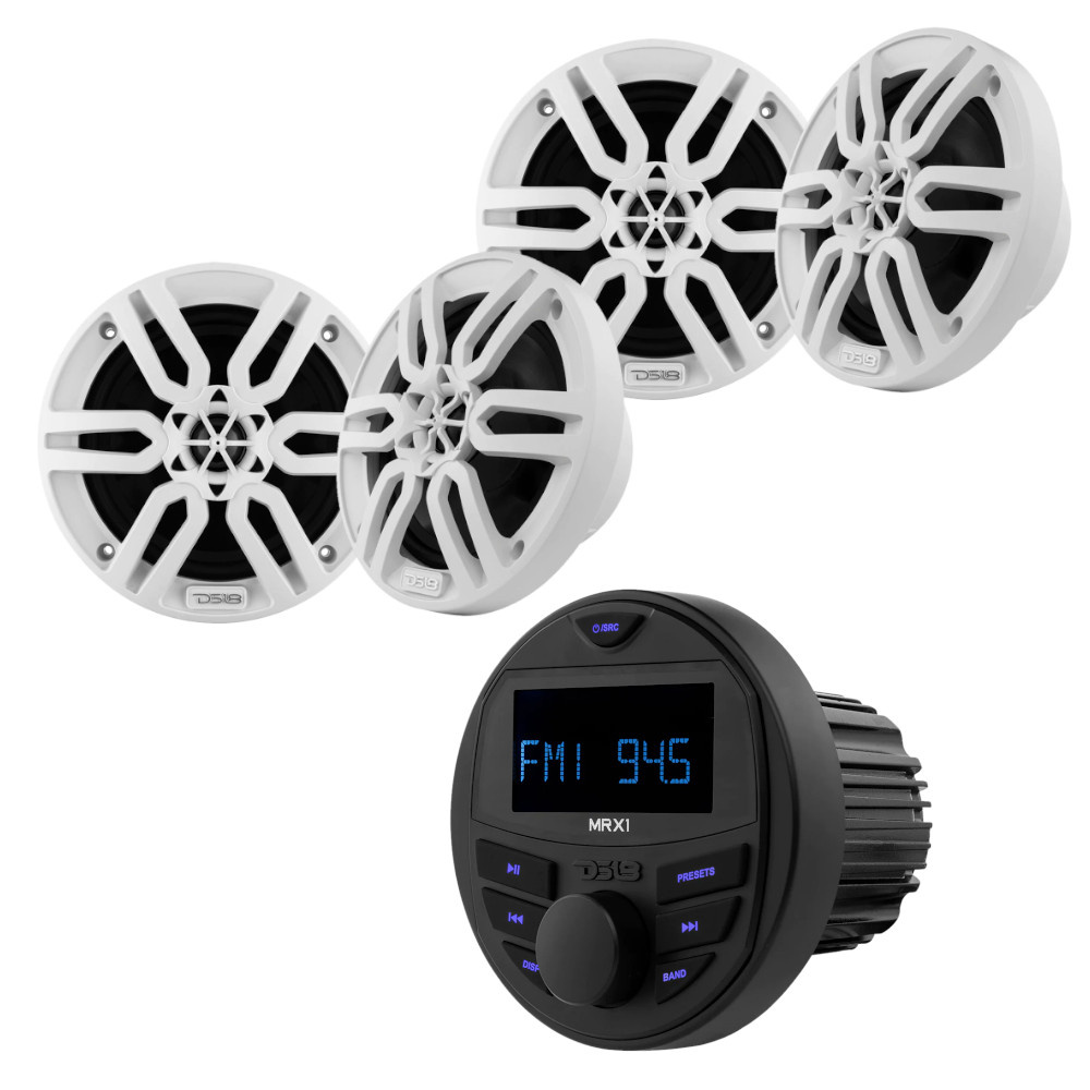 DS18 MRX1 og 2 par MP6, marinpakke