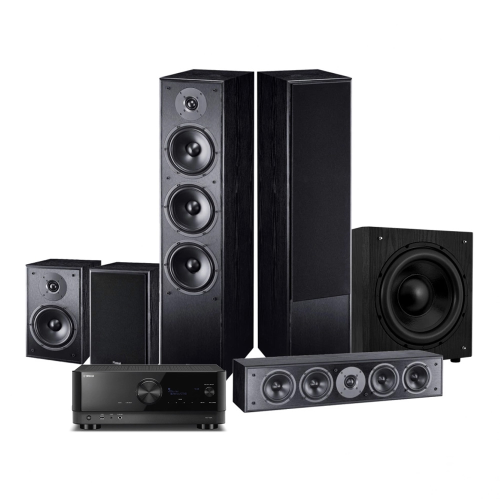 Magnat Monitor 5.1 hjemmekinopakke med Yamaha RX-V6A