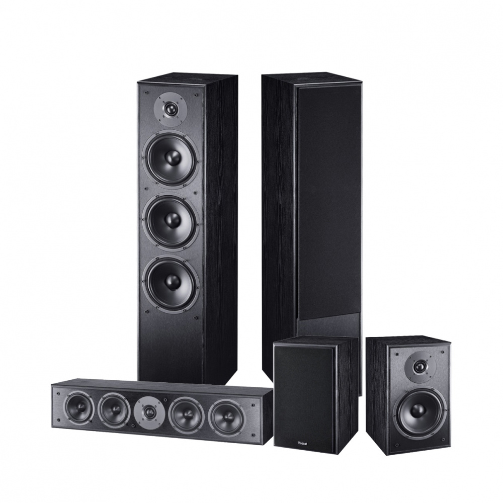 Magnat Monitor S70 5.0 høyttalerpakke, svart