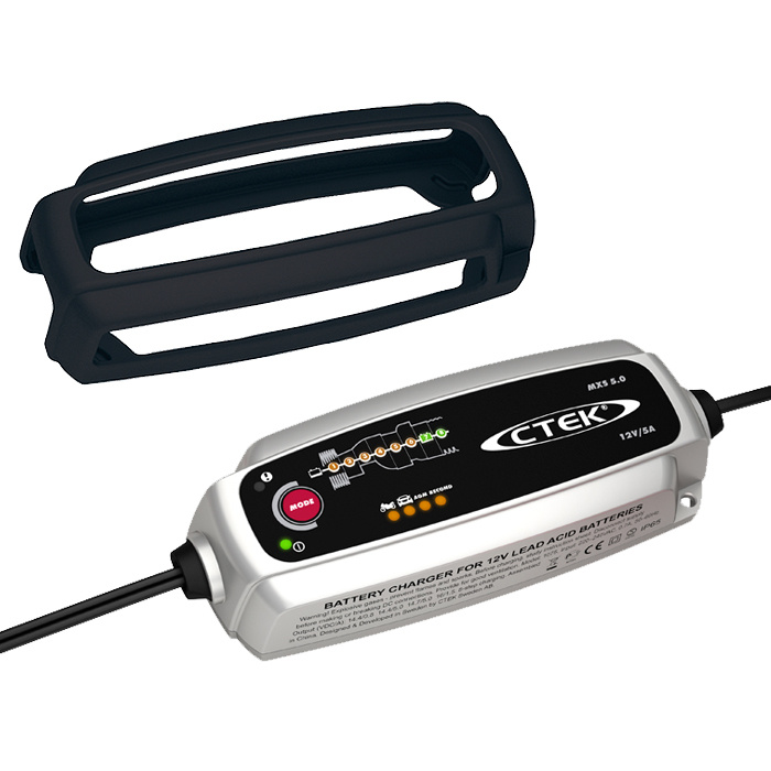 CTEK Batterilader MXS 5.0 12v med Bumper 60