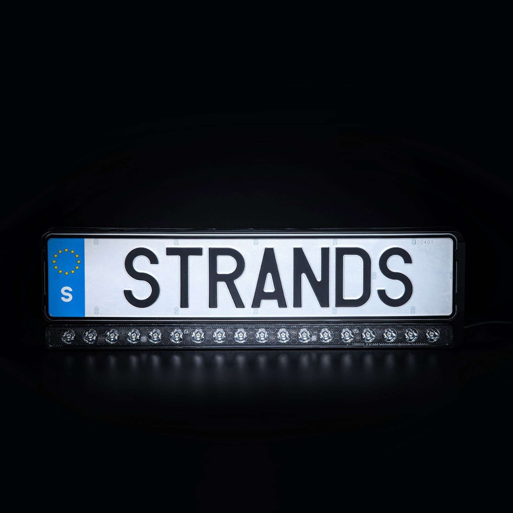 Strands NUUK D-Line nummerplate LED-ramp 20