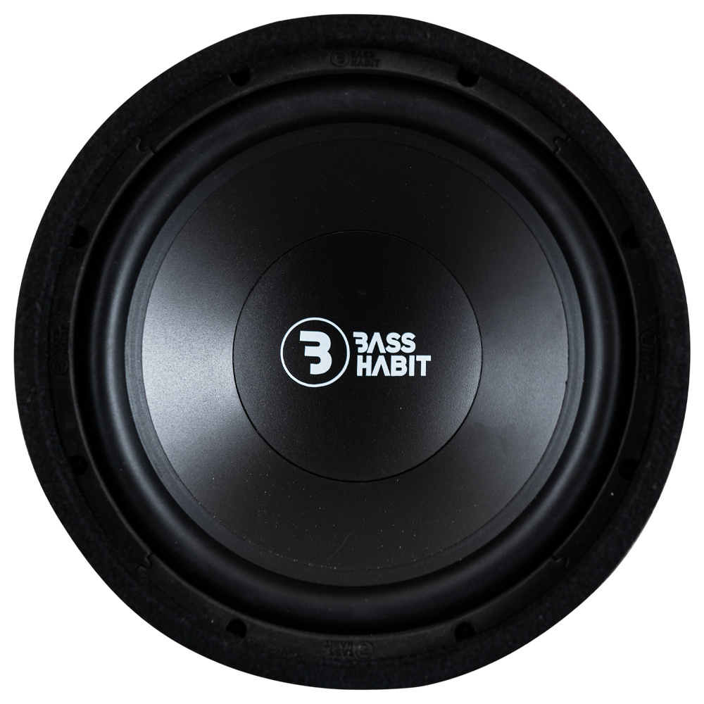 Bass Habit P12S og R165C, helhetspakke med forsterker