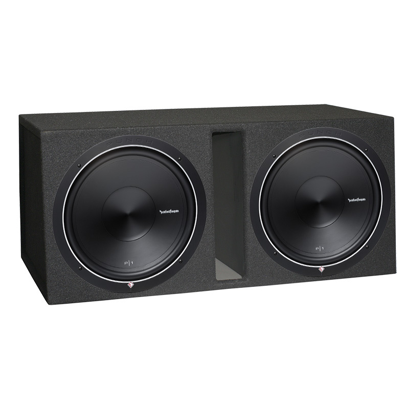 Rockford Fosgate P1S415 2x15 & Play Power 1000.1, baspakke