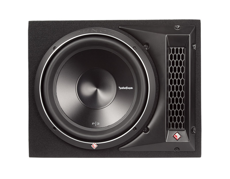Rockford Fosgate P3, 1x12 tommers basboks & DLS CCi500, basspakke