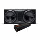 Rockford Fosgate P3 2x12 boks & GAS MAX A2-2500.1DL, basspakke Rockford Fosgate P3 2x12 boks & GAS MAX A2-2500.1DL, basspakke