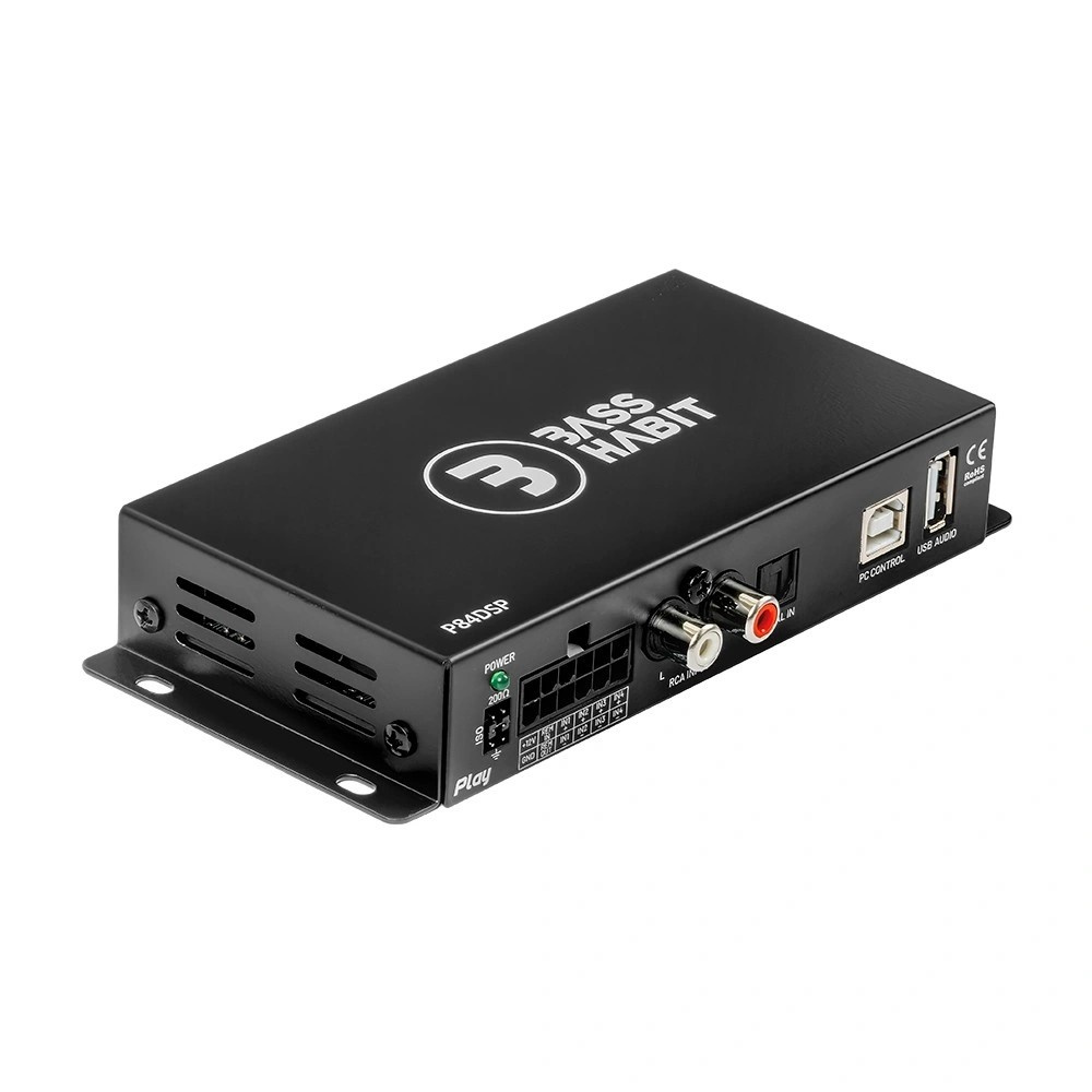 Bass Habit P84DSP, 8-kanals lydprosessor/DSP til Volvo 2007-2016 (High Performance)