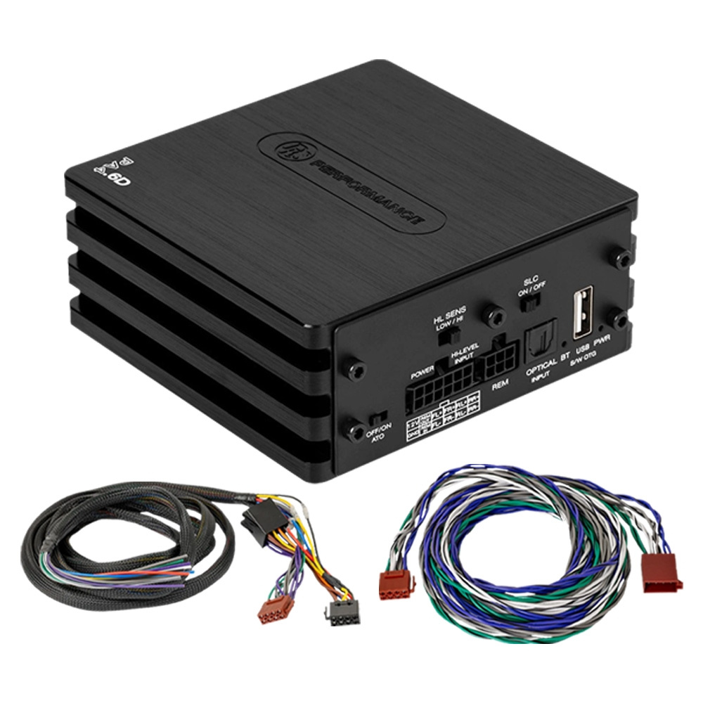 DLS PA4.6D, 6-kanals lydprosessor/DSP for biler med ISO/universell