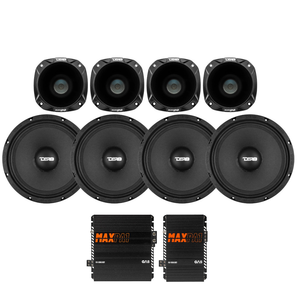 DS18 Pancadão-pakke med steg, Large