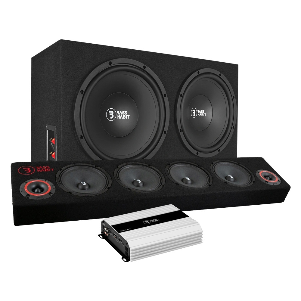 Bass Habit raggepakke med PL212, SPL64 og SP5504FR