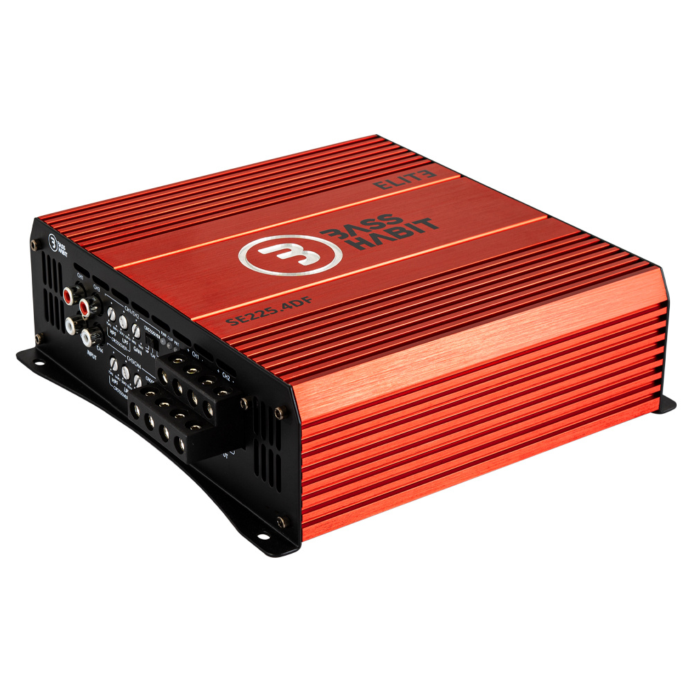 Rockford Fosgate PPS4-6 & Bass Habit SE45T SPL-pakke med steg, medium