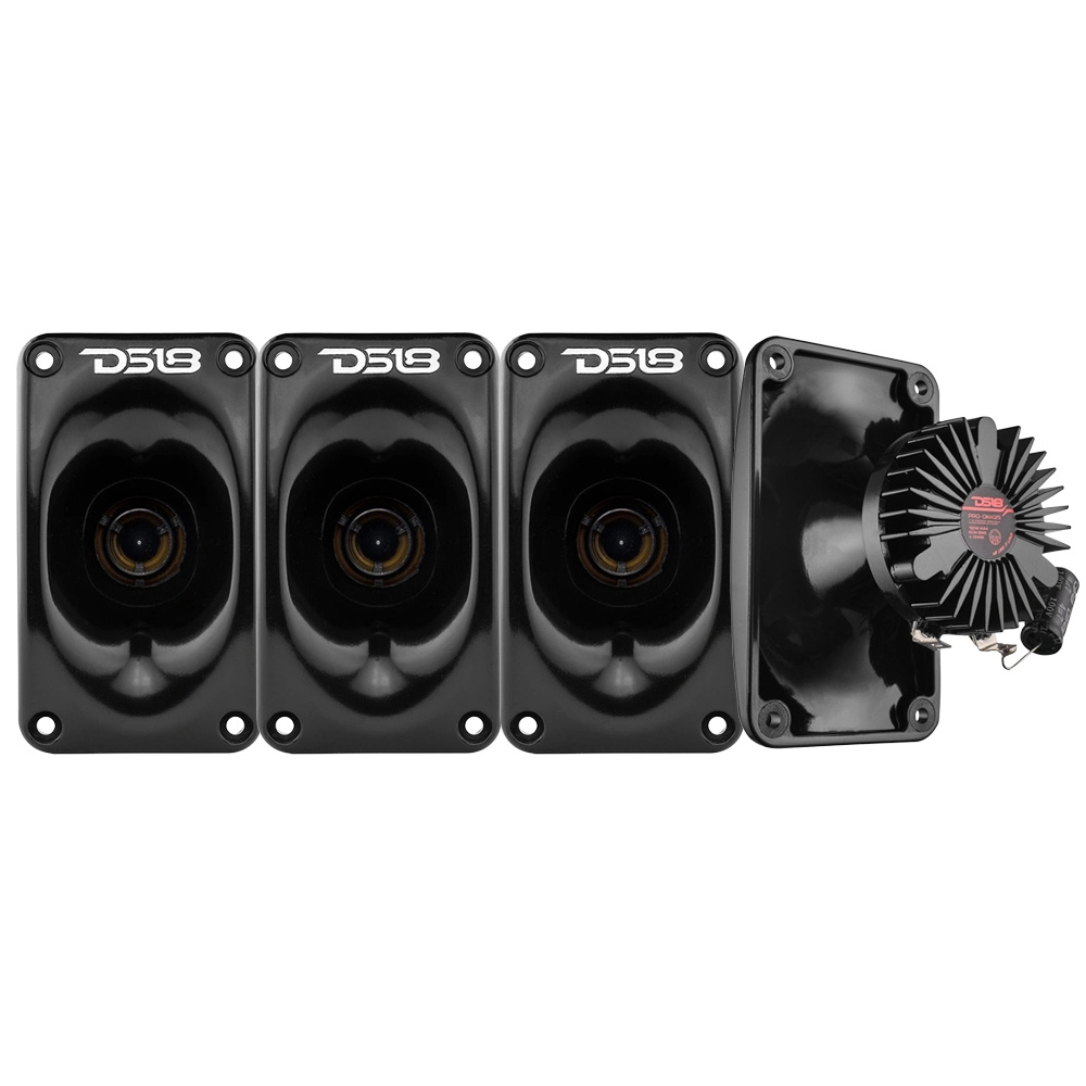 4-pakning DS18 PRO-DKN25, 1-tommers driver med horn