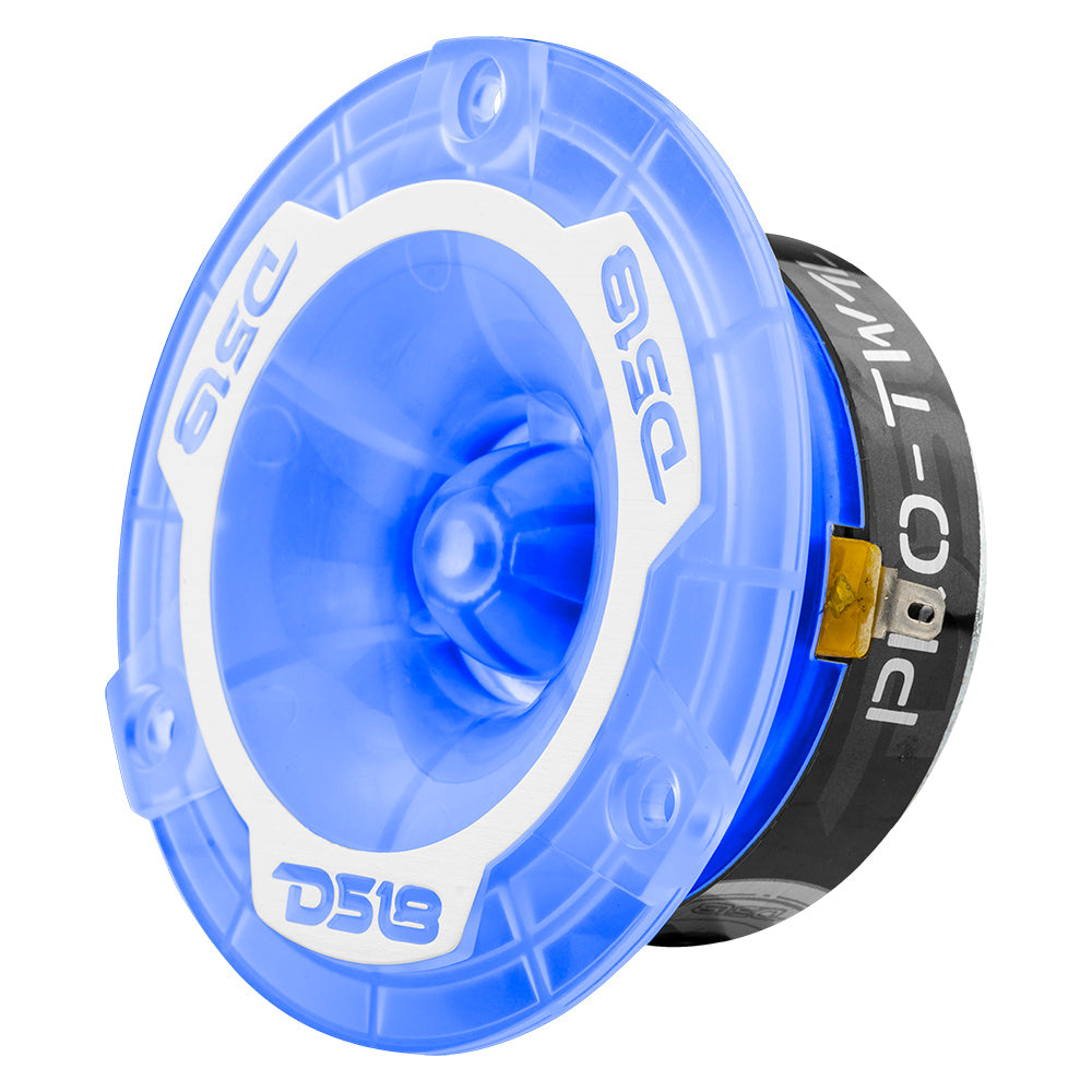 4-pakke DS18 PRO-X6.4RGBCAP med PRO-TW1L, SPL-kit med RGB LED-belysning