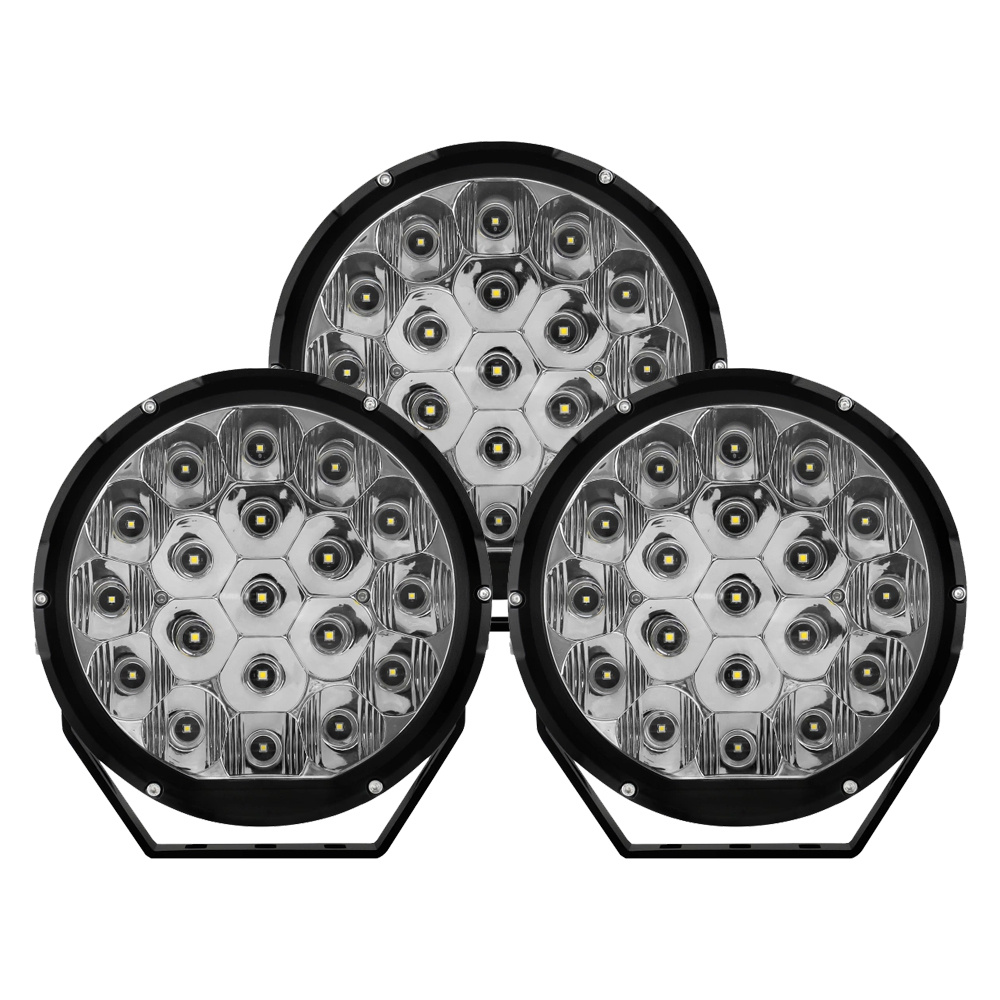 3-pakning NIZLED R106DL, 7 tommer / 18 cm ekstralys, 106W