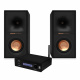 System One A50BT og Klipsch R-40M stereopakke, svart System One A50BT og Klipsch R-40M stereopakke, svart