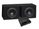 2st Rockford Fosgate P2D28 i GAS GV-kasse + Rockford Fosgate R500X1D 2st Rockford Fosgate P2D28 i GAS GV-kasse + Rockford Fosgate R500X1D