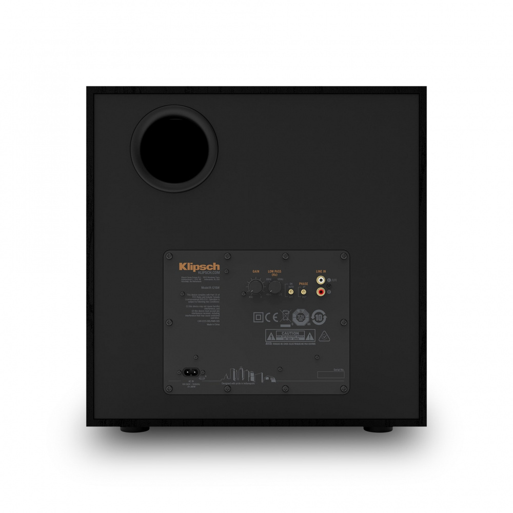 Klipsch R-50M & R-121SW 2.1 högtalarpaket, svart