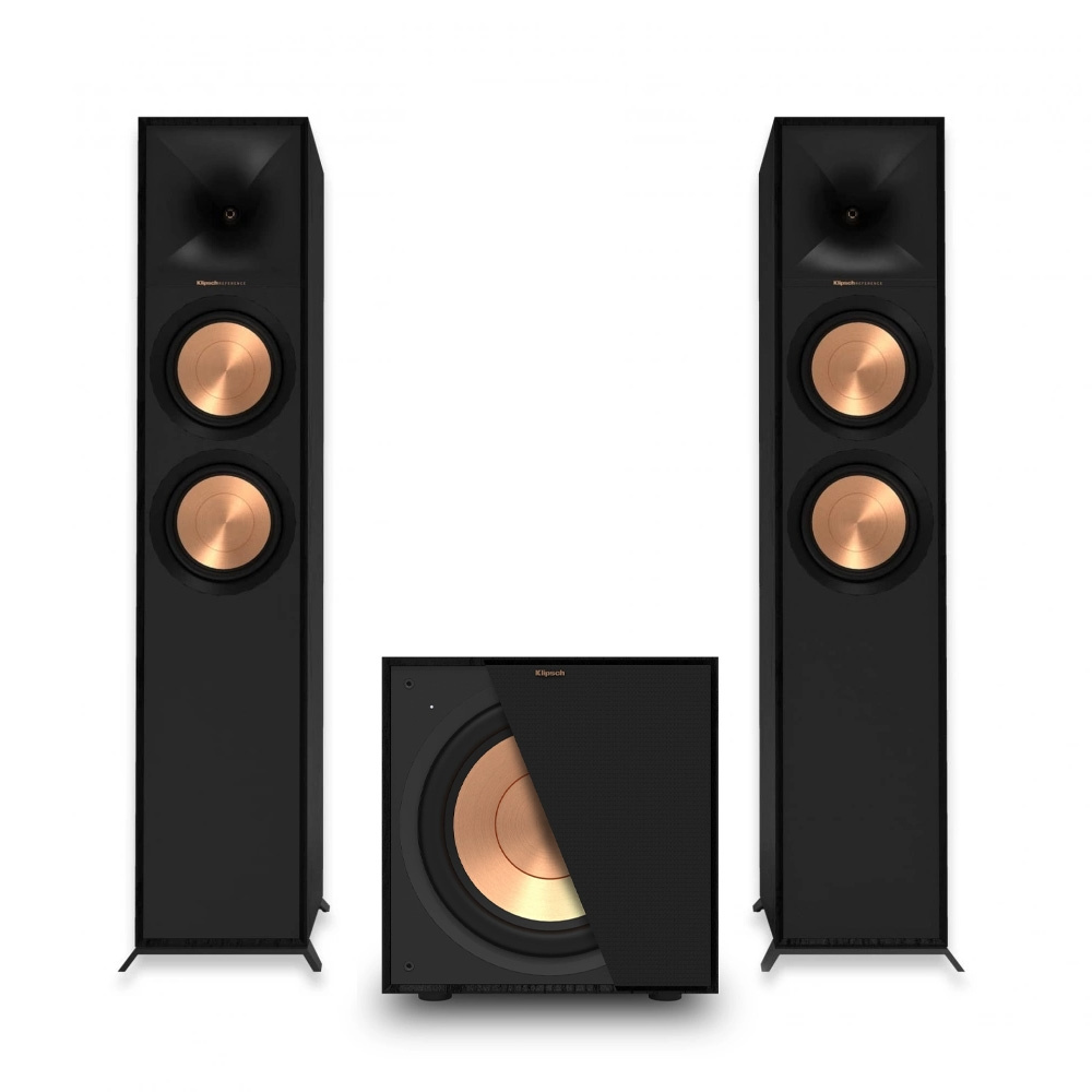 Klipsch R-600F med R-101SW, 2.1 stereopakke