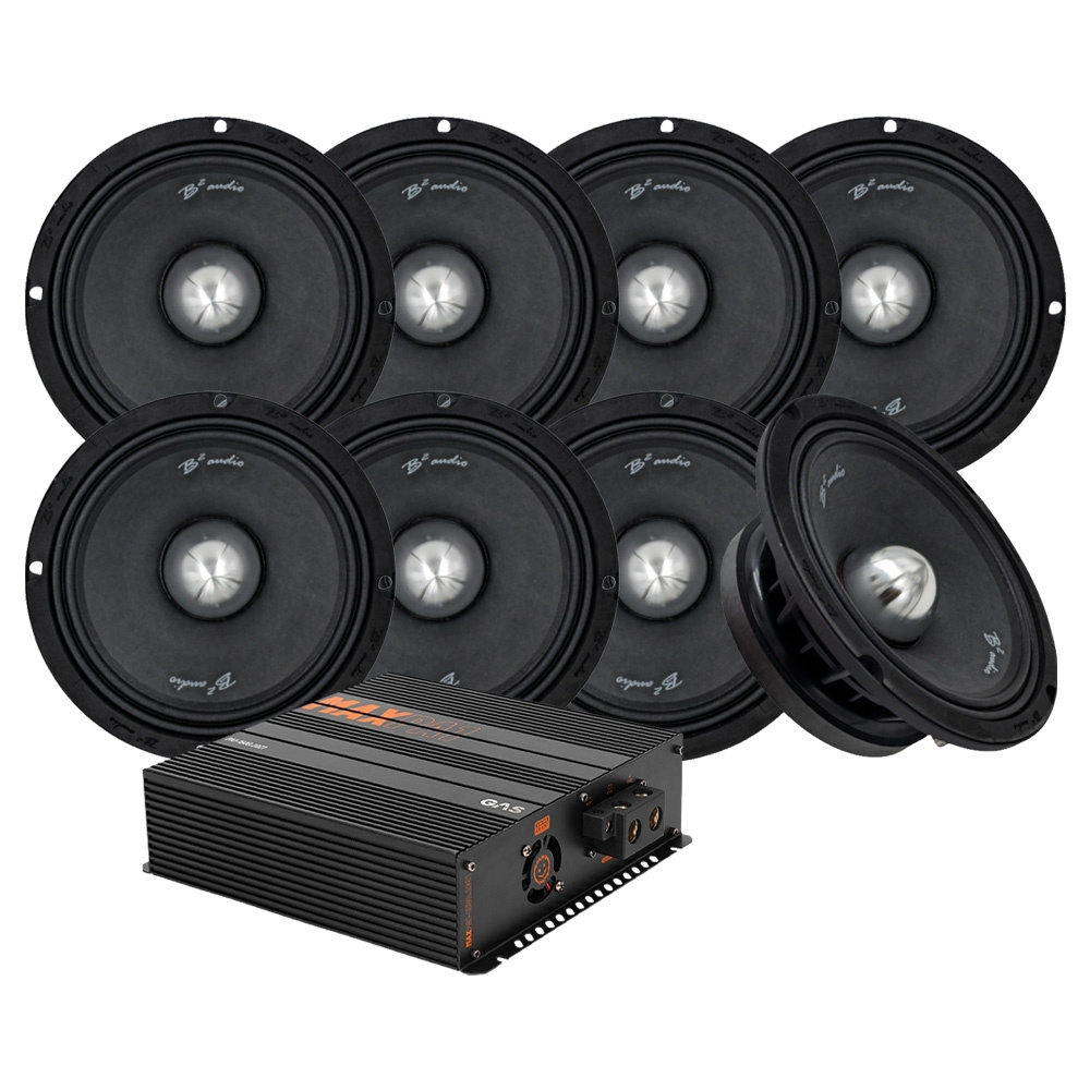 8-pakning B2 RAGE8PV3 med MAX PA1-1500.2DZ1, SPL-pakke