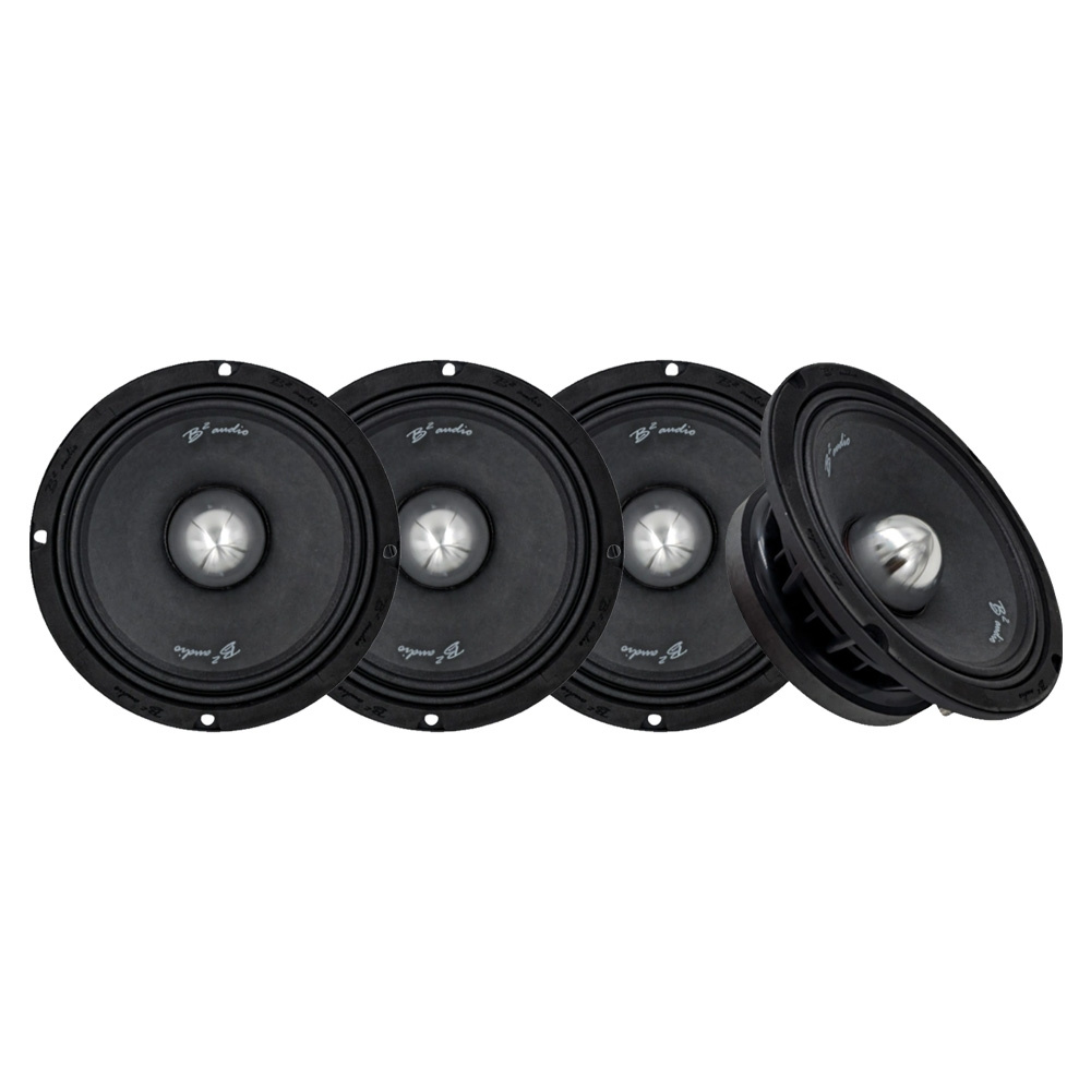 4-pakning B2 Audio RAGE8PV3, 8 tommers midbass