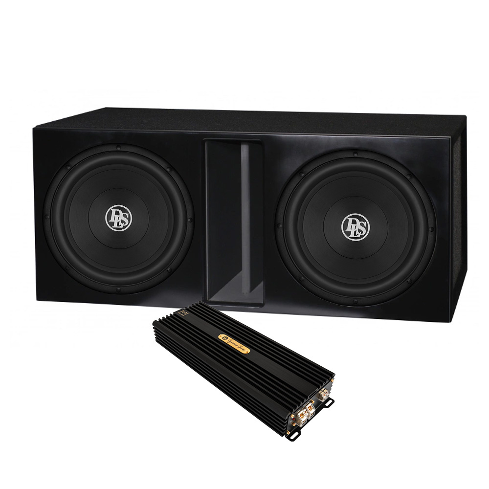 2-pakke DLS RCW12.D2 i kasse med Signature S1, basspakke