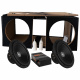 DLS Reference 2x12 tommers basskasse i byggesett med forsterker DLS Reference 2x12 tommers basskasse i byggesett med forsterker