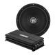 DLS RCW12.D2 med PE1.1000, 1x12 tommers basspakke DLS RCW12.D2 med PE1.1000, 1x12 tommers basspakke