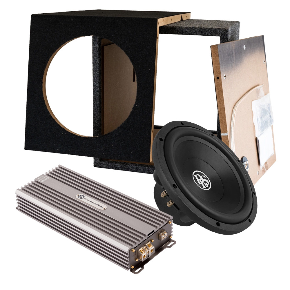 DLS Reference RCW12.D2 i kasse med CCi500, basspakke i byggesett