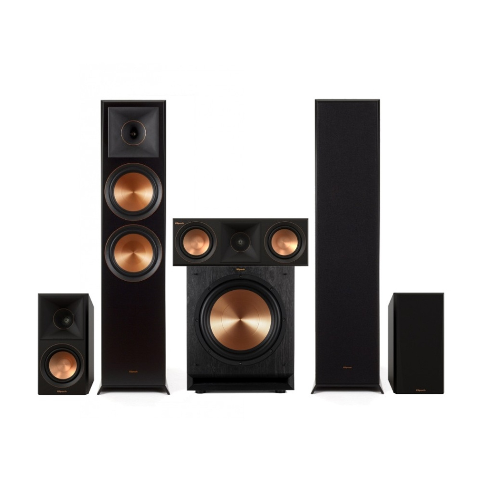Klipsch RP-8000F med SPL-120 5.1 høyttalerpakke for hjemmekino