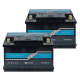 Batteripakke, 2-pakning CustomElectro RSS v2 12-60 Sodium-Ion Batteripakke, 2-pakning CustomElectro RSS v2 12-60 Sodium-Ion
