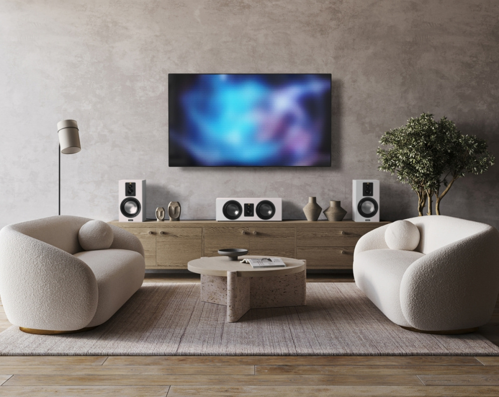 Magnat Signature 607 Høyttalerpakke Hjemmekino 5.0 Matt hvit