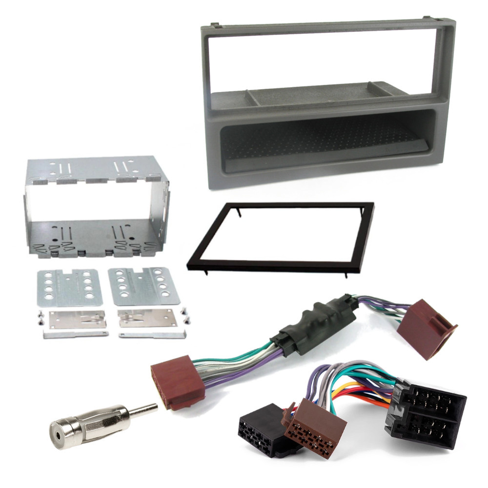 Installationskit 1/2-DIN till Saab 9-5 1997-2005 (utan rattstyrning)