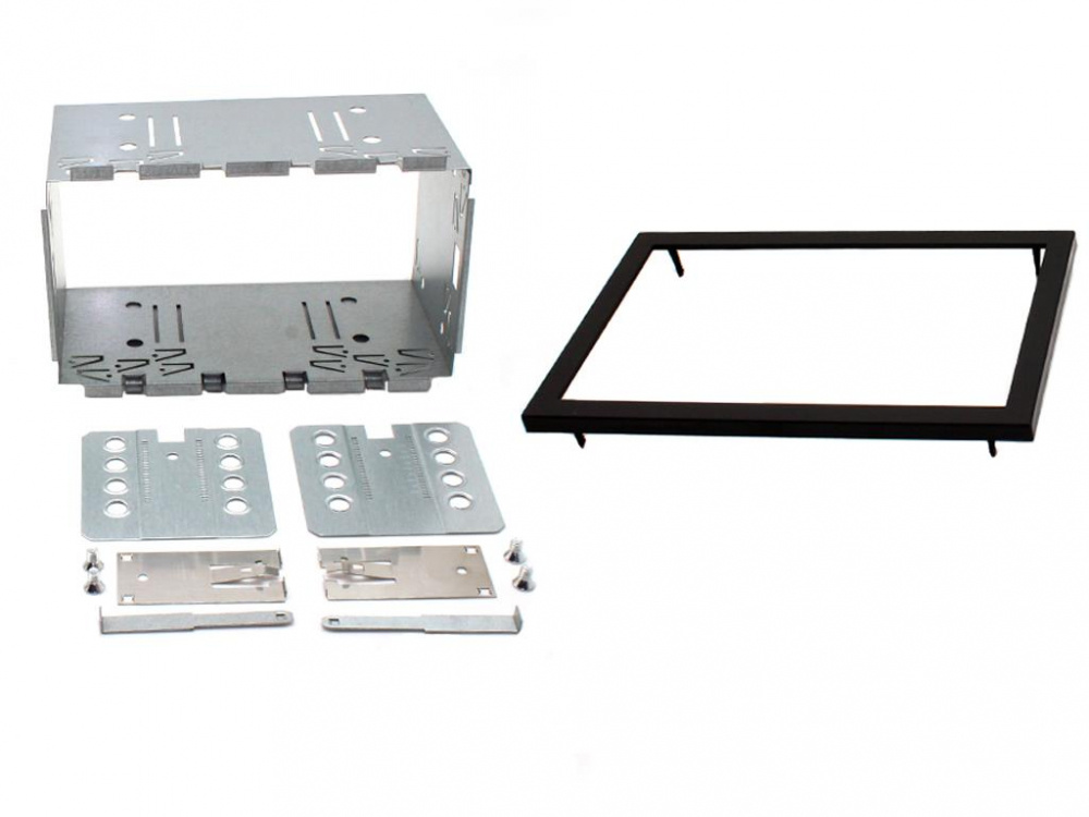 Installationskit 1/2-DIN till Saab 9-5 1997-2005 (utan rattstyrning)