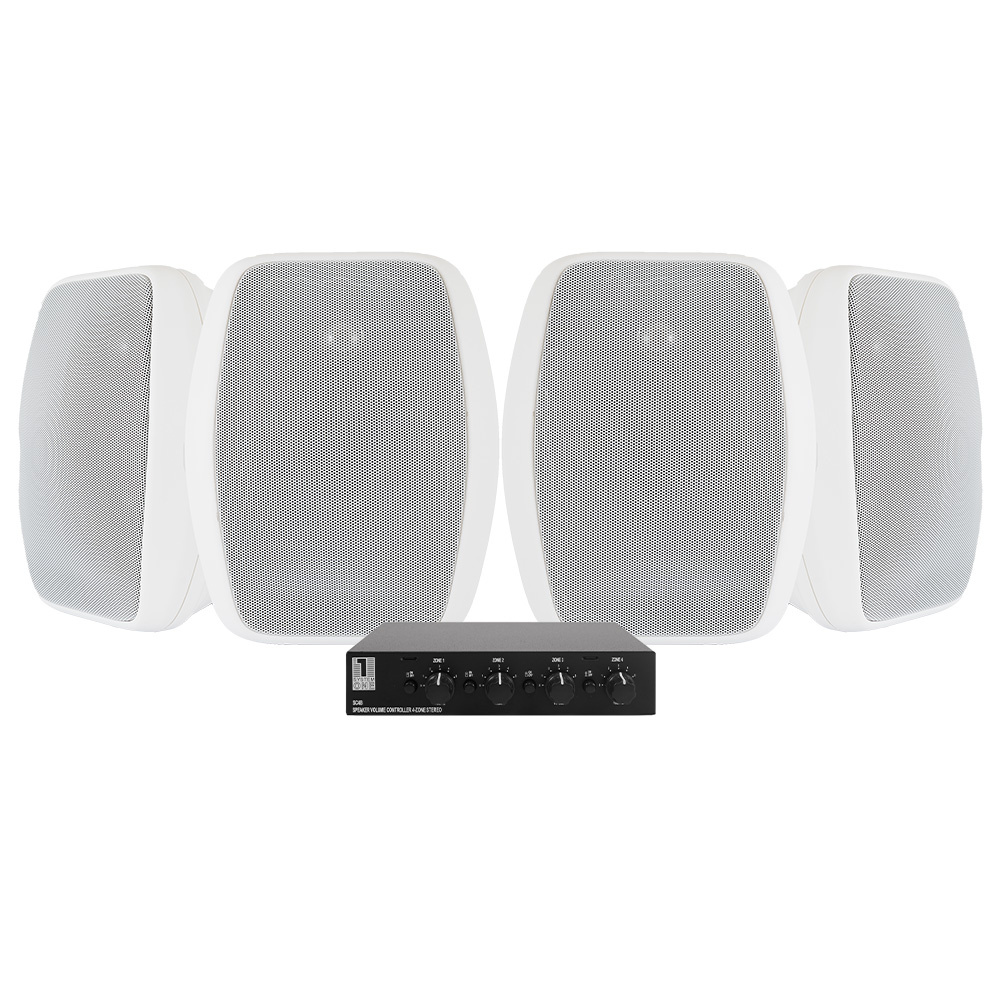 2 par System One OD570 & System One SC4B-høyttalerveksler