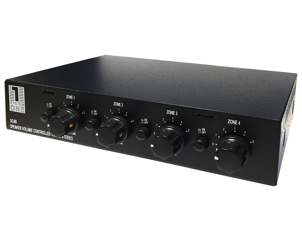 2 par System One OD570 & System One SC4B-høyttalerveksler