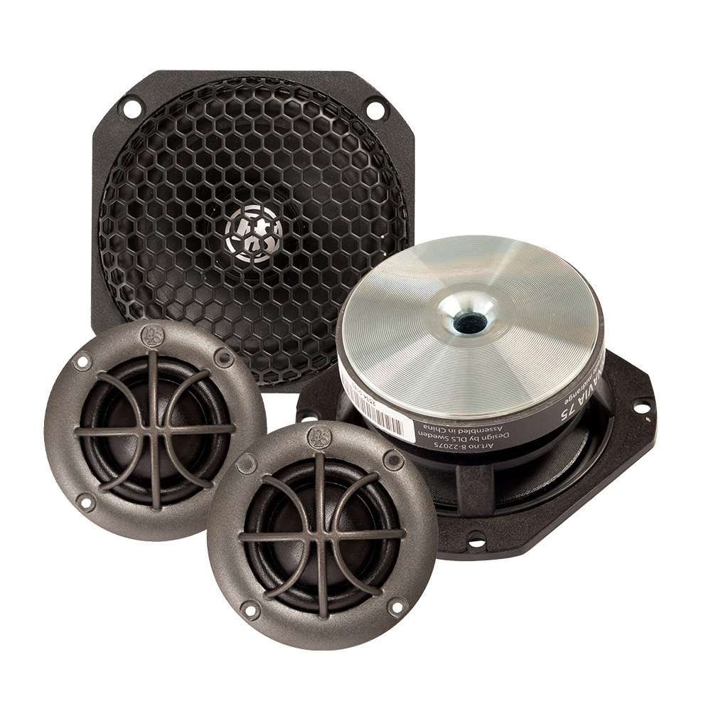 DLS Scandinavia 75 & 30, makeløst aktivt 3tommers kitsystem