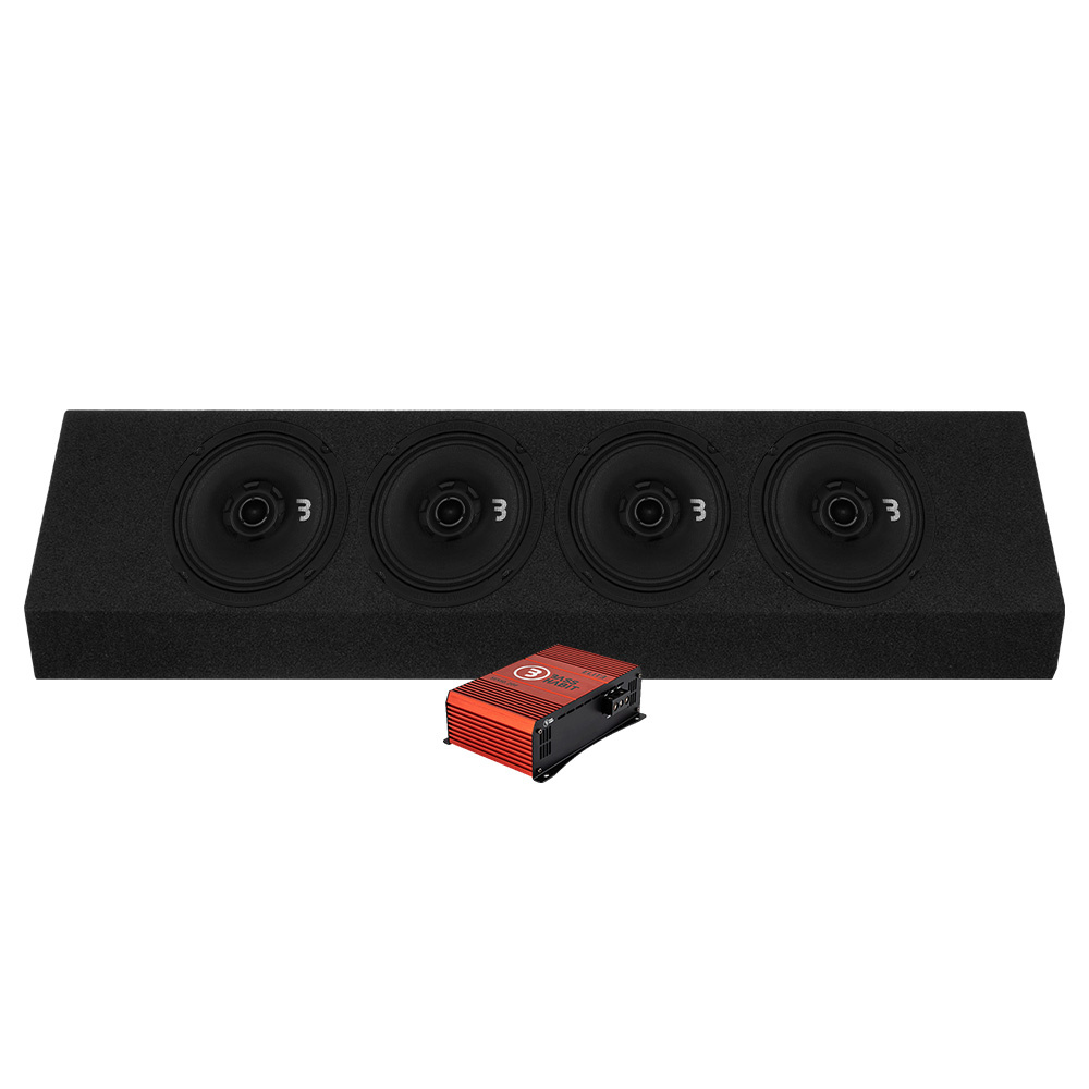 Bass Habit SPL Elite SE165CX i raggarplanke & SPL ELITE 550.2DF, raggarpakke