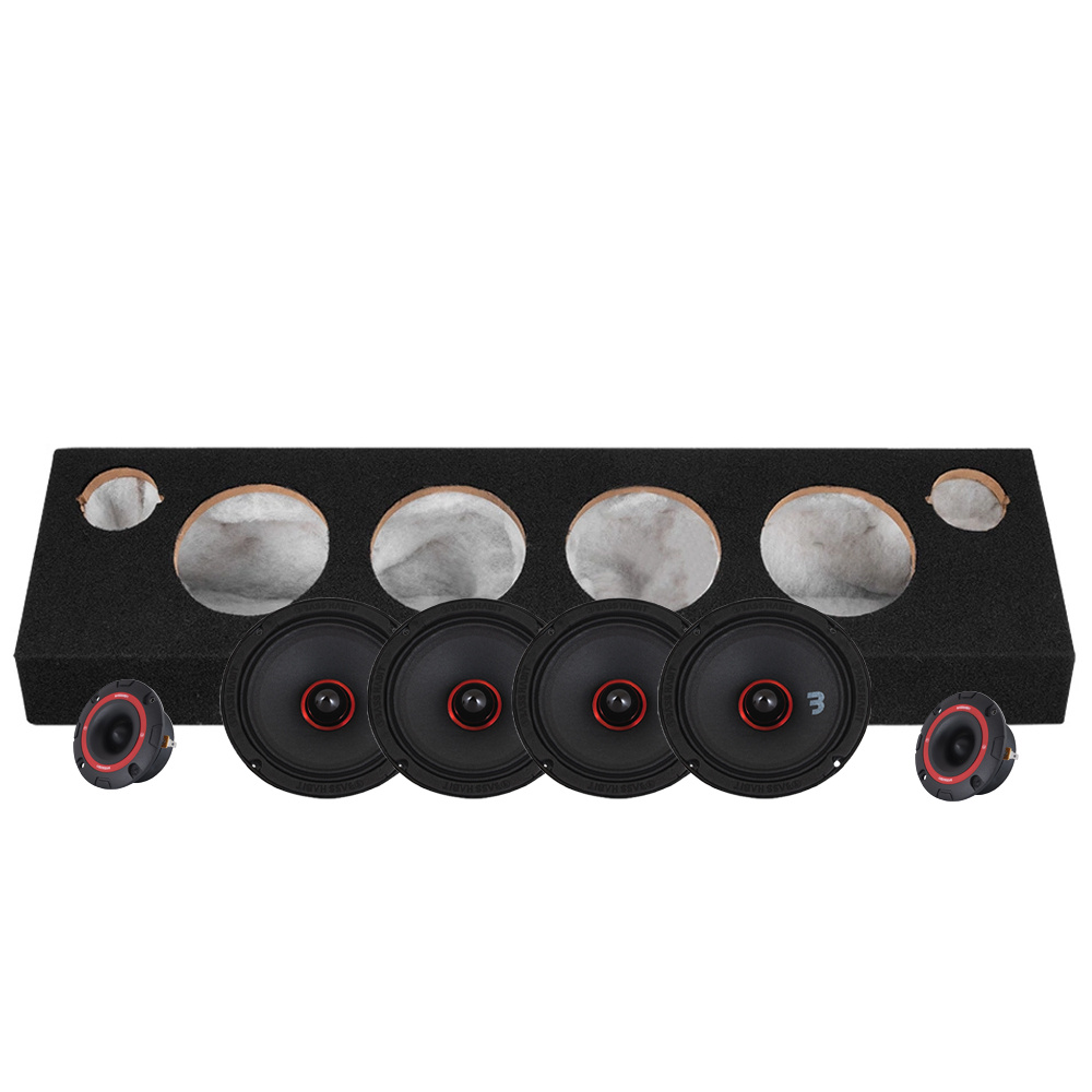 Bass Habit SPL Elite SE165M & SP25A i GAS PRO-raggarplanke