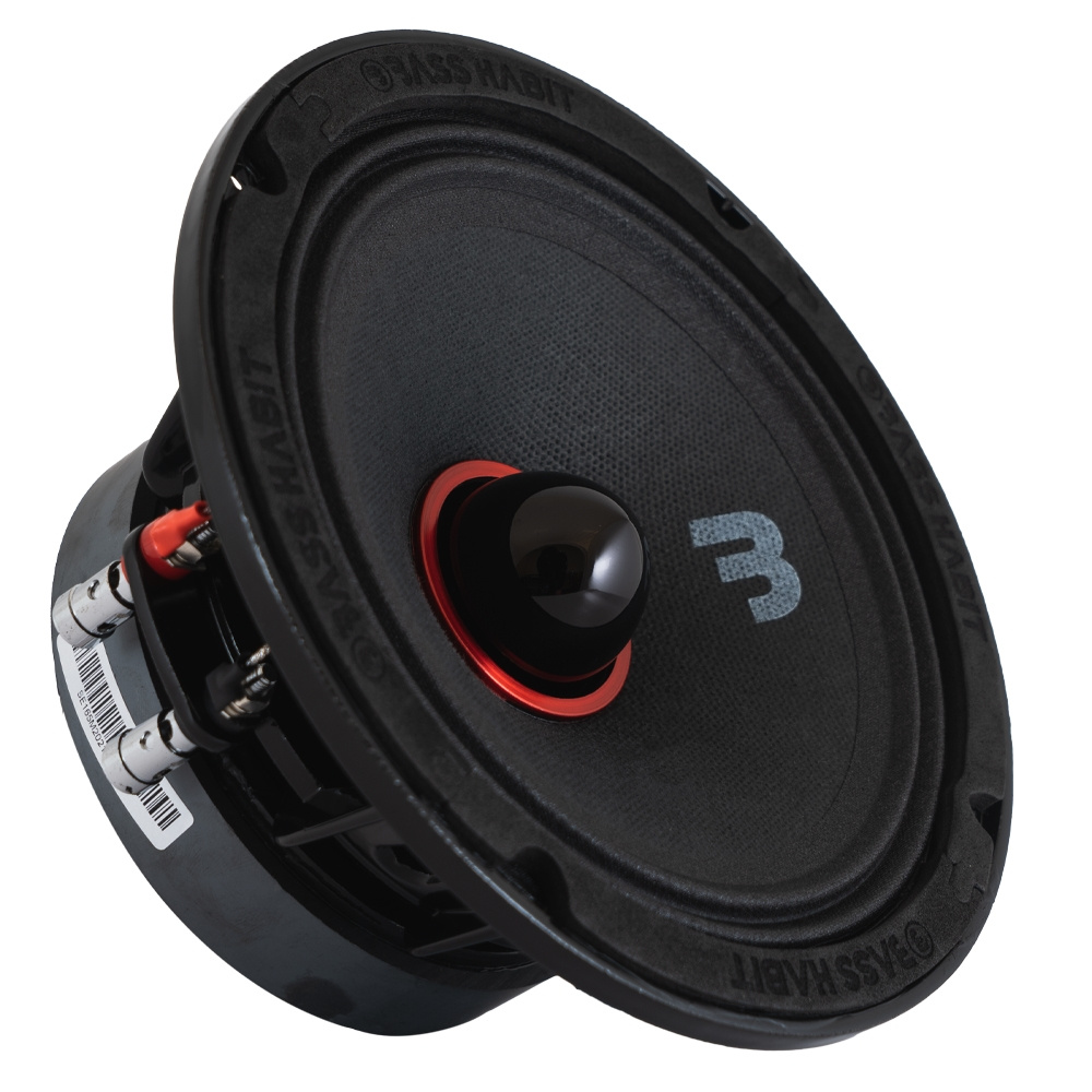 Bass Habit SE165M-raggarplanke med GAS MAX PA1-500.4