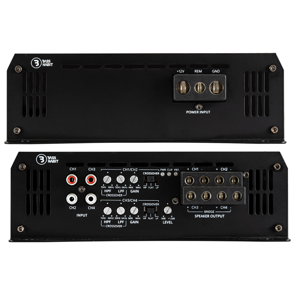 Bass Habit SPL Elite SE2200M & SE245T SPL-pakke med forsterker, medium