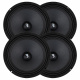 4-pakk 4-pack Bass Habit Play SP200M, 8” midbass