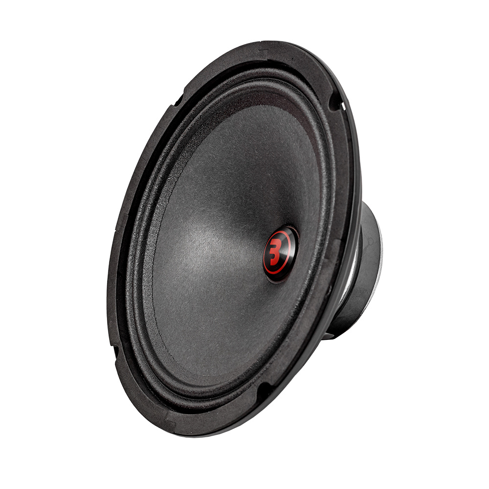 4-pakk Bass Habit Rebel SR200M, 8 tommers mellomtoner