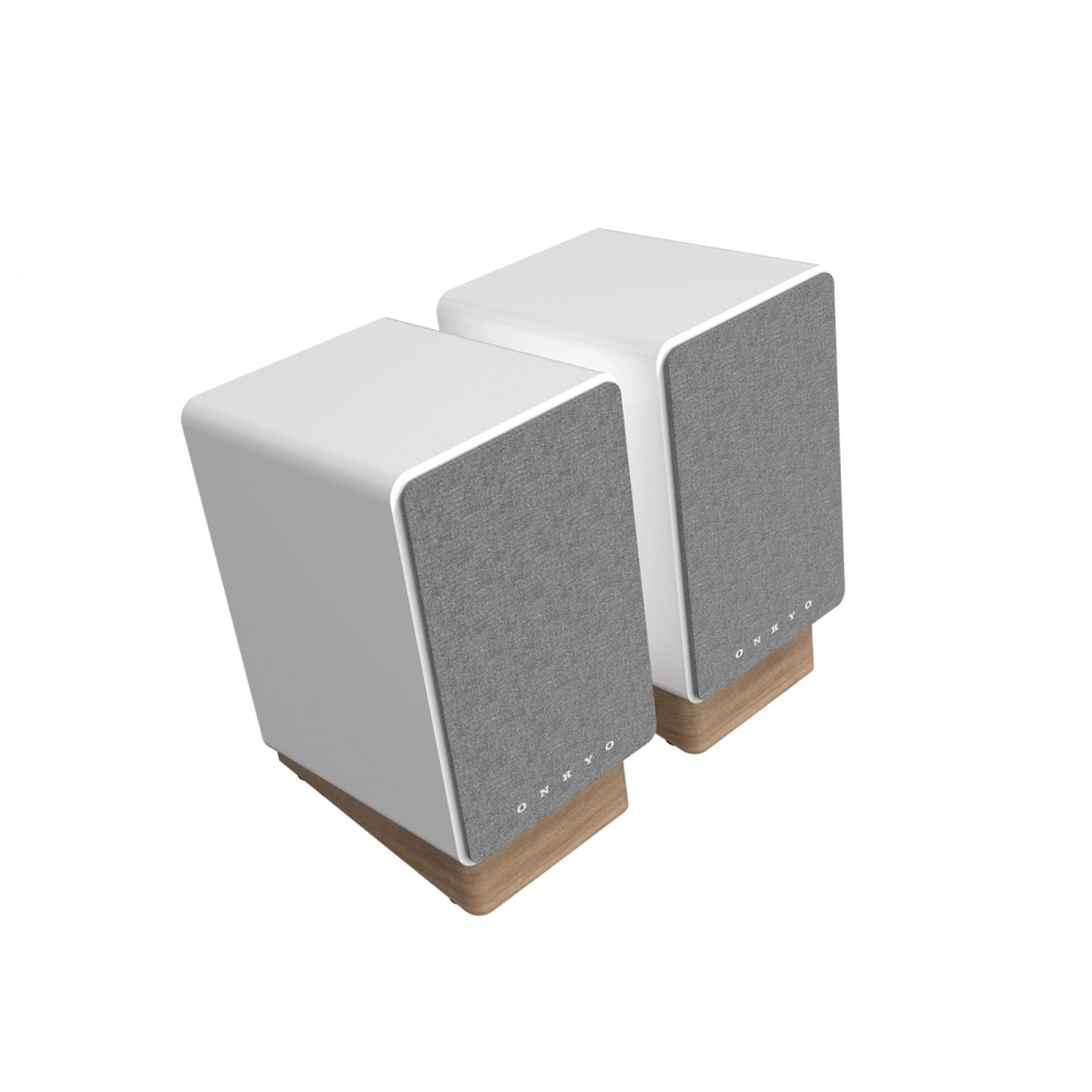 Onkyo GX-30ARC i hvitt med Atonemo Streamplayer