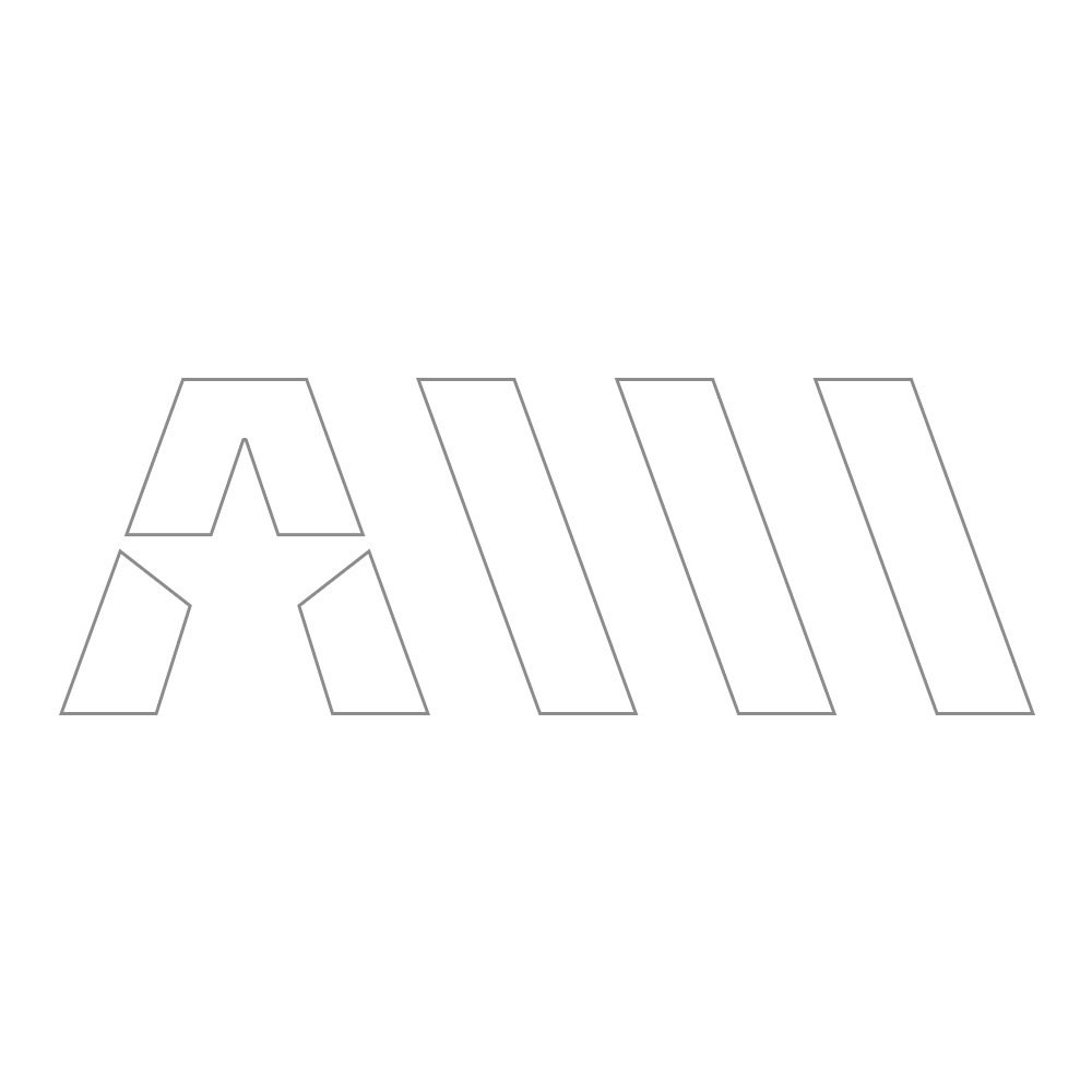 GAS A STAR & STRIPES-klistremerke, hvit