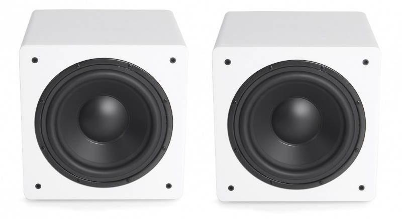 Dynavoice Challenger Sub 10 EX aktiv subwoofer, vit 2-pack