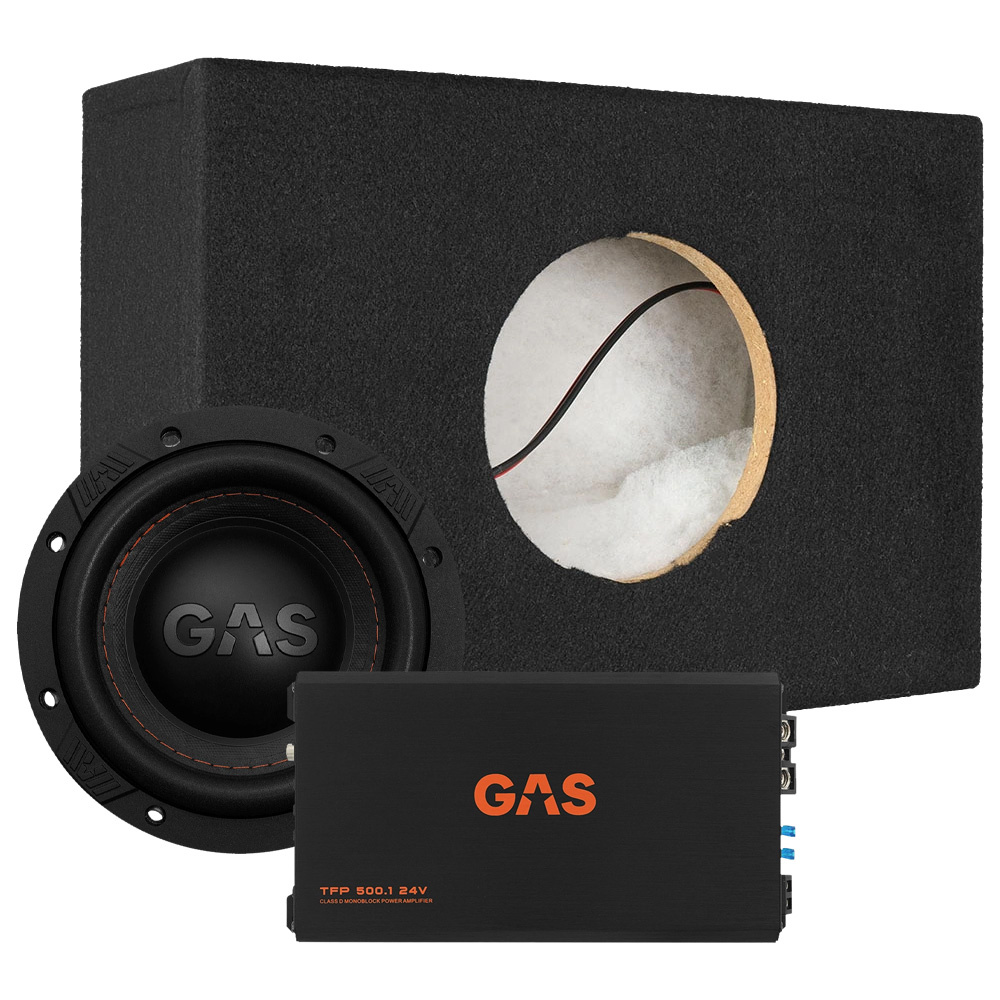 GAS MAX S1-6D1 i tom basisboks & TFP 500.1 24V, lastebilspakke