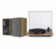Klipsch The Fives valnöt & Rega Planar 1 Carbon, vinylspelarpaket Klipsch The Fives valnöt & Rega Planar 1 Carbon, vinylspelarpaket